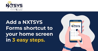 How to Add Forms Shortcut to Mobile Home Screen