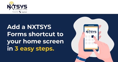 How to Add Forms Shortcut to Mobile Home Screen